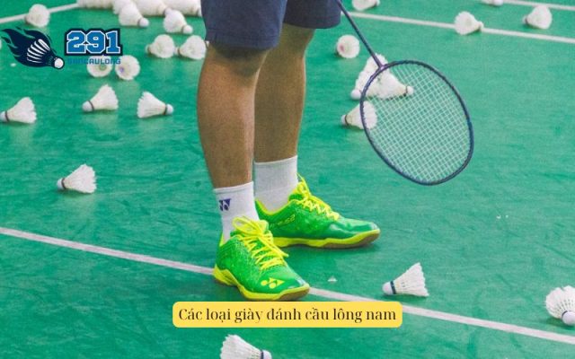 Các loại giày đánh cầu lông nam