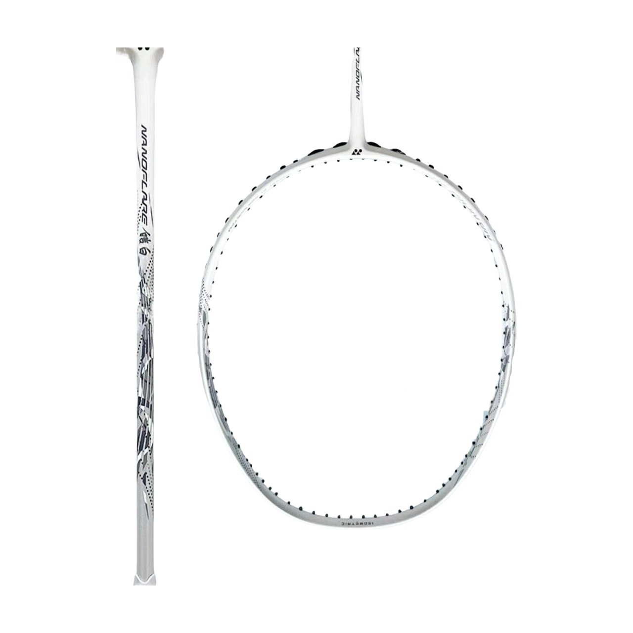 Chi tiết khung và đũa Vợt Cầu Lông Yonex Nanoflare Wex